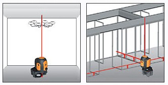 常州萊賽LS615II自動安平5光束激光標點儀