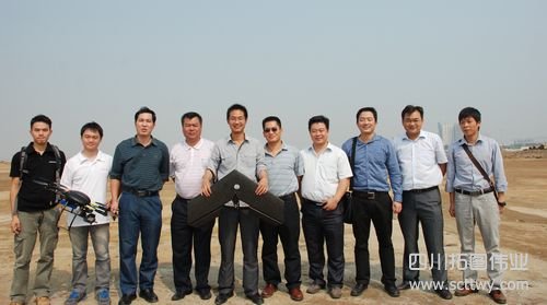 中海達無人飛機南沙試飛