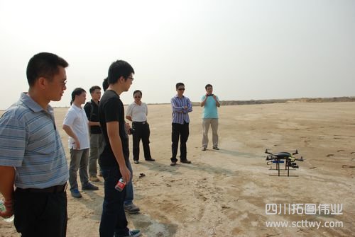 中海達無人飛機南沙試飛