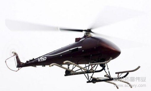 中國最大無人直升機V750交付山東省國土部門