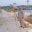 南方全站儀及RTK應用于海南漁業補給基地及紅嶺