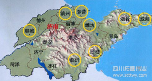 山東省數字城市建設的謀篇布局