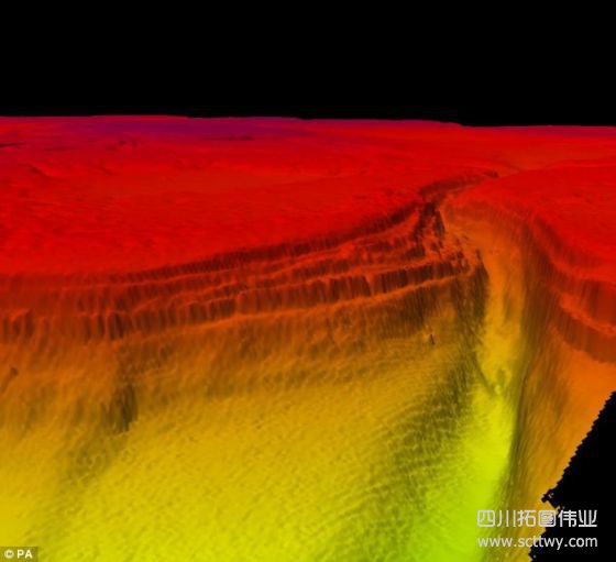 英調查船3D繪制紅海海底大峽谷壯觀景象