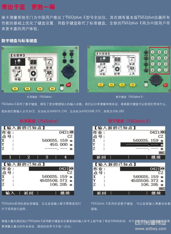 徠卡TS02 Plus E全站儀